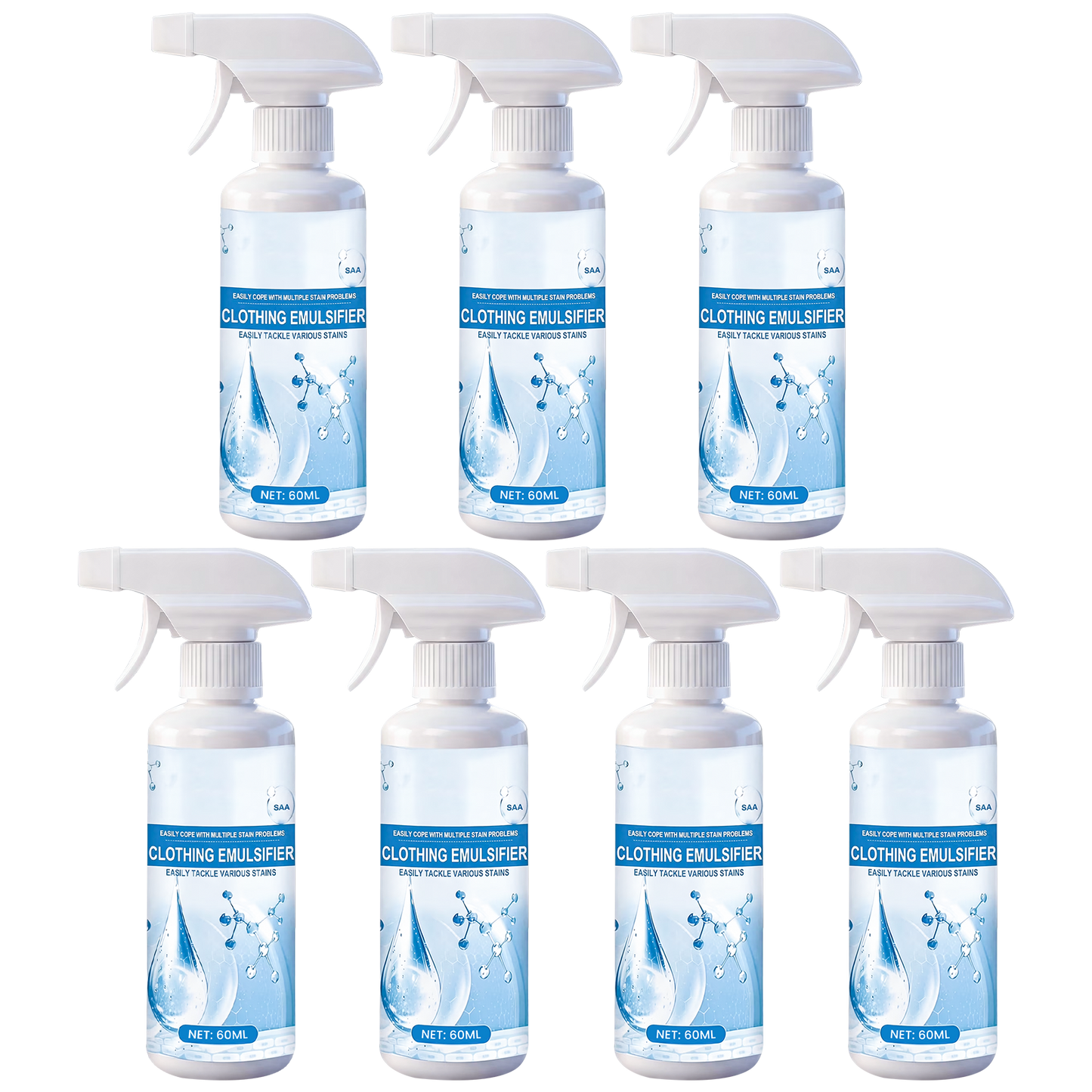 Vodlan™ Stain Remover Spray—Instant Multi-Surface Stain Fix for Clothes, Carpets & Furniture