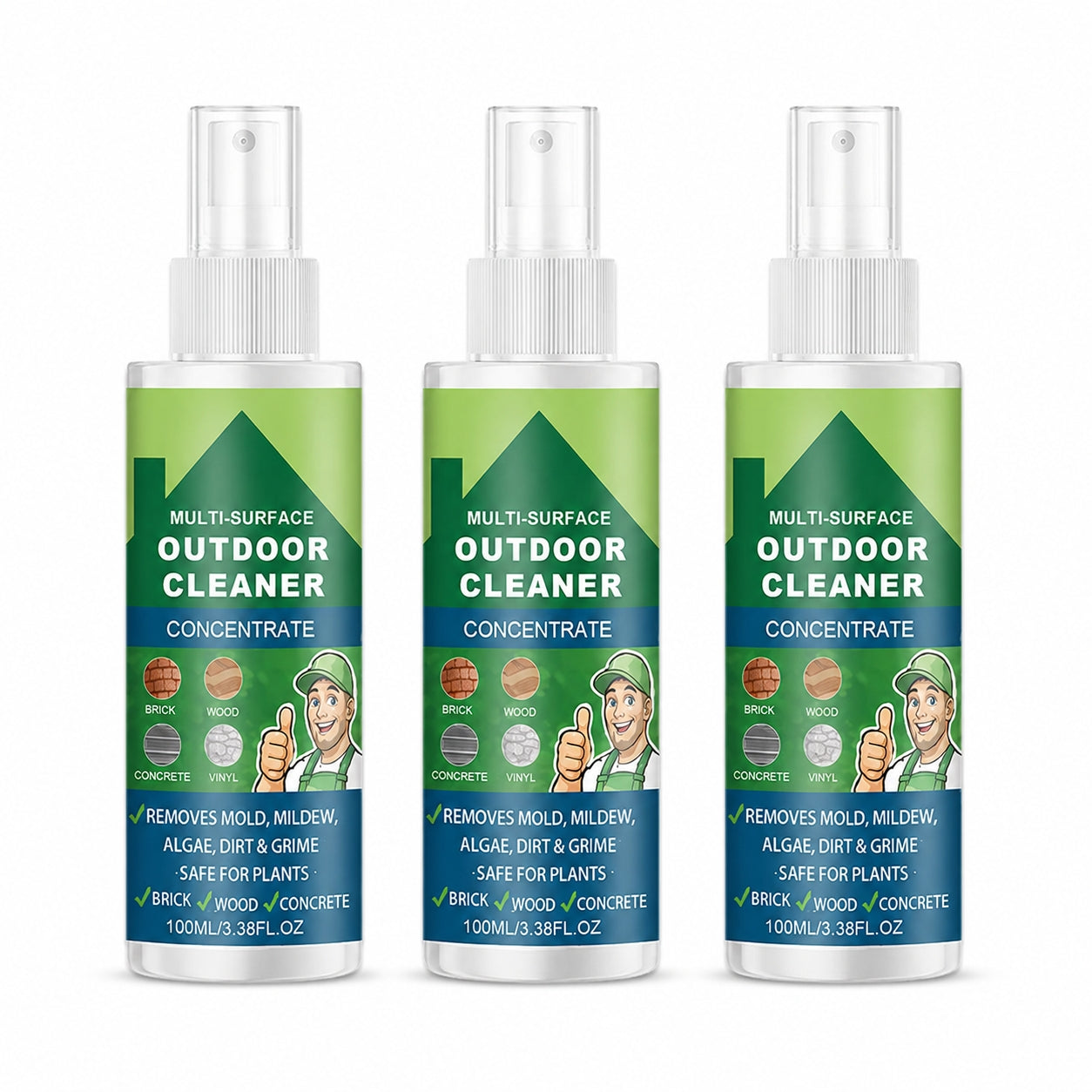 Outdoor Moss & Green Growth Cleaner Concentrate (Offer)