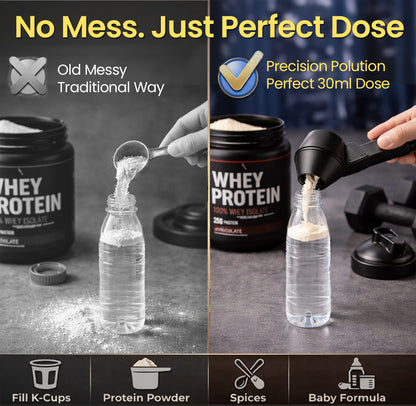 🔥Vodlan™ Multi-Purpose Precision Powder Scoop & Funnel