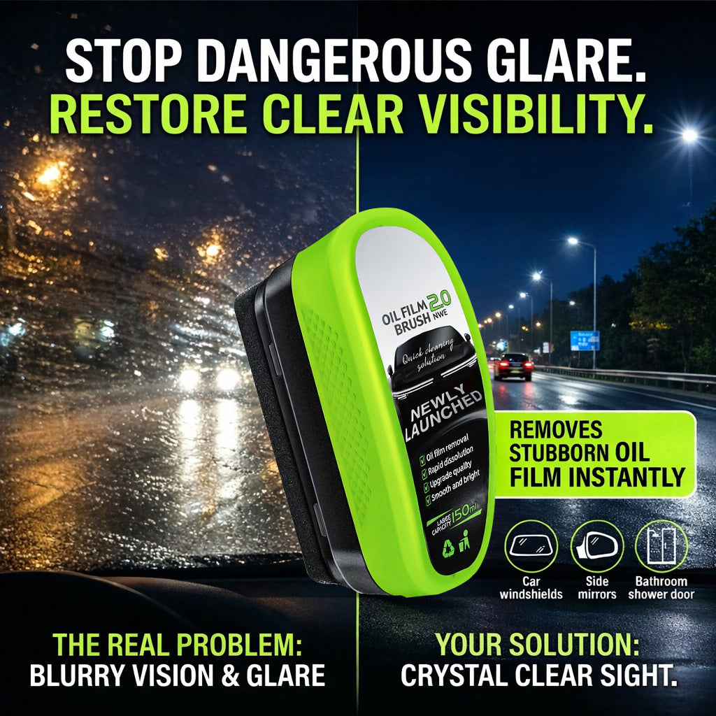 Vodlan™ Multi-Surface Glass Cleaner — Remove Oil Film & Restore Clarity Instantly