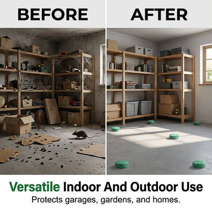 🏠🛡️ Aovego® Natural Peppermint Rodent Repellent Tablets
