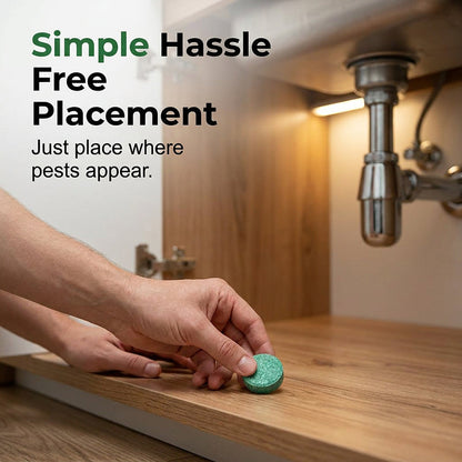 🏠🛡️ Aovego® Natural Peppermint Rodent Repellent Tablets