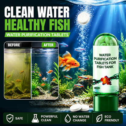 🔥Hot Sale🔥Aovego® Powerful Aquarium Water Purification Tablet