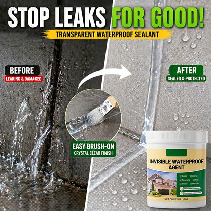 Vodlan™💧🛠️ Transparent Waterproof Sealant for Leak Repair🚿 No More Water Damage
