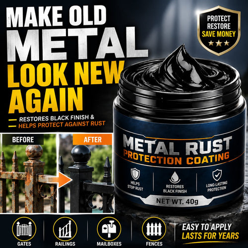 Lumiazos™ Black Metal Restoration Paste | Rust Protection & Surface Repair (OFFER)