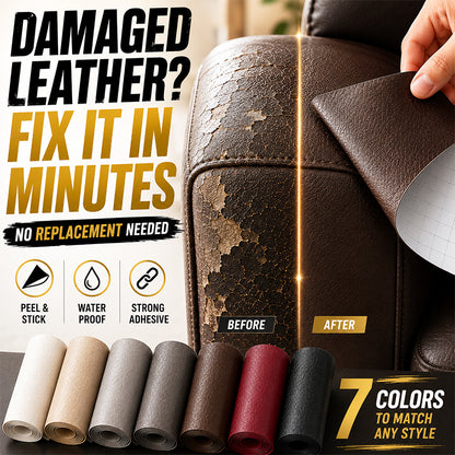 Vodlan™ Leather Repair Patch – Cover Scratches, Cracks & Peeling in Minutes