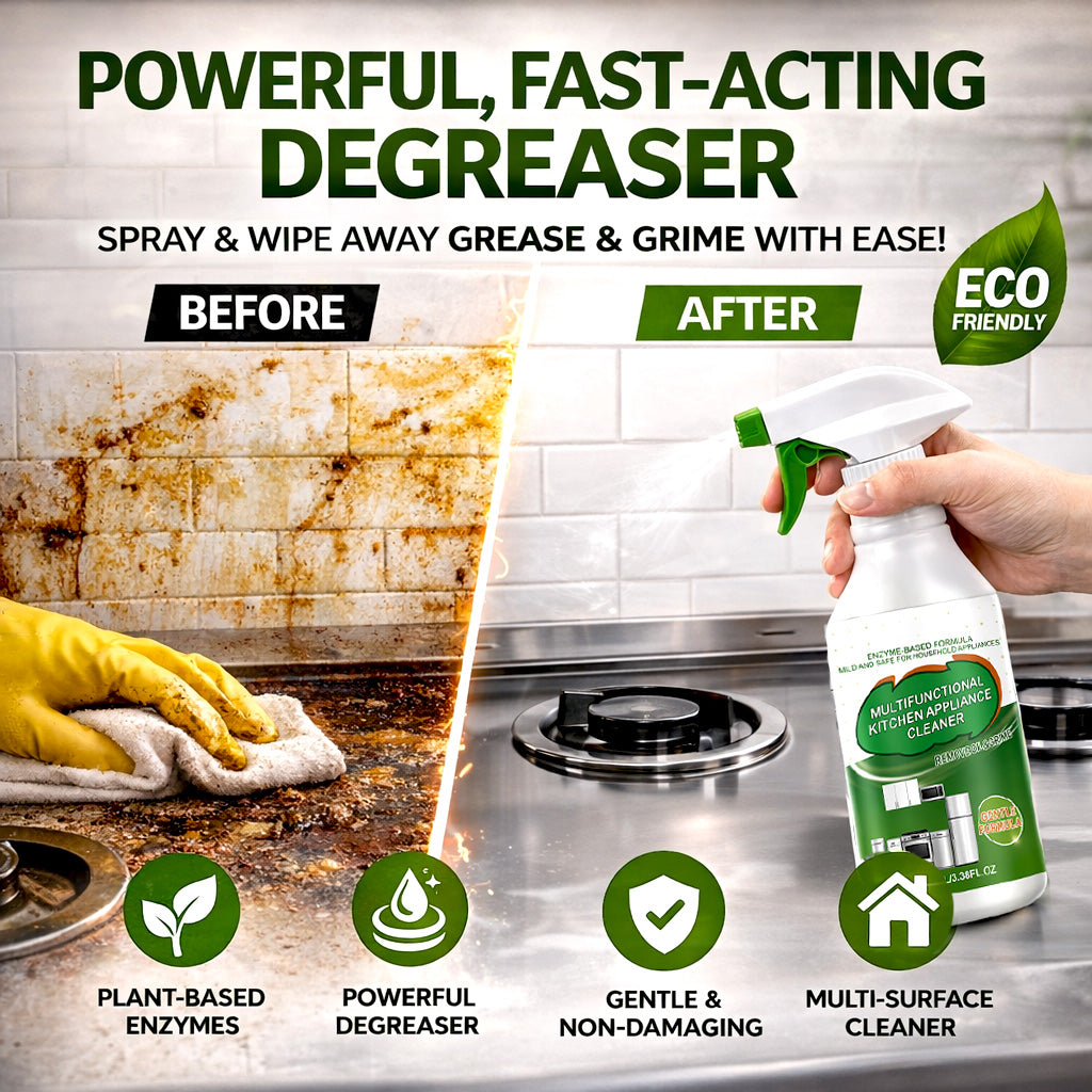 Vodlan™ Multi-purpose enzyme foam cleaner, versatile – Kitchen & Home ✨