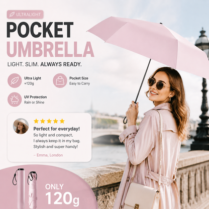 Lumiazos™ 🔥 Buy More, Save More 🎁 Ultra-Lightweight Compact All-Weather Umbrella