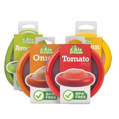 Silicone stretch pods🍅🥑 Keep Your Fruits & Veggies Fresh with These Stretch Pods!