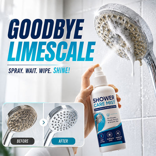 🚿✨ Lumiazos™ Shower Limescale Remover Spray — Dissolves Tough Limescale & Hard Water Marks for a Sparkling Clean Bathroom