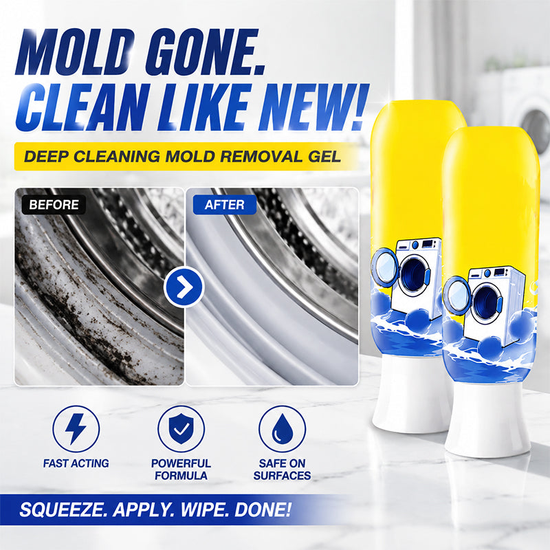 🛡️ Vodlan™ No-Scrub Mold Removal Gel - Clings Better. Cleans Deeper.