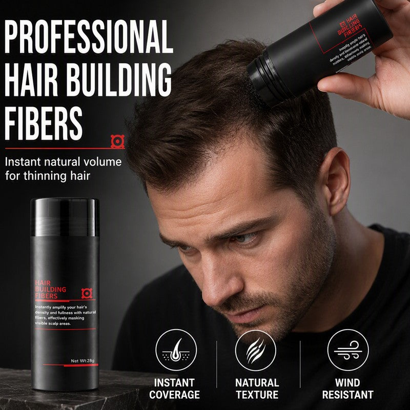 Lumiazos™ Instant Hair Building Fibres – Hairline Filler & Fuller-Looking Hair