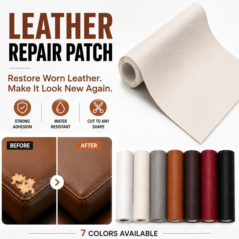Vodlan™ Leather Repair Patch – Cover Scratches, Cracks & Peeling in Minutes