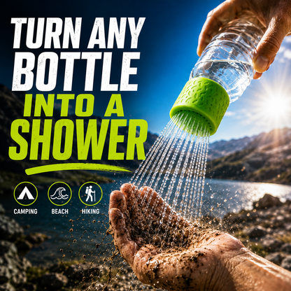 🚿 Vodlan™ Spray Cap - Turn Any Bottle Into a Portable Shower