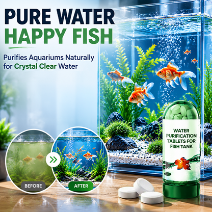 🔥Hot Sale🔥Aovego® Powerful Aquarium Water Purification Tablet