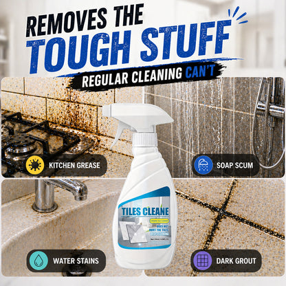 💦Vodlan™ Tile & Grout Cleaner Spray – Remove Deep Stains & Restore Clean Surfaces