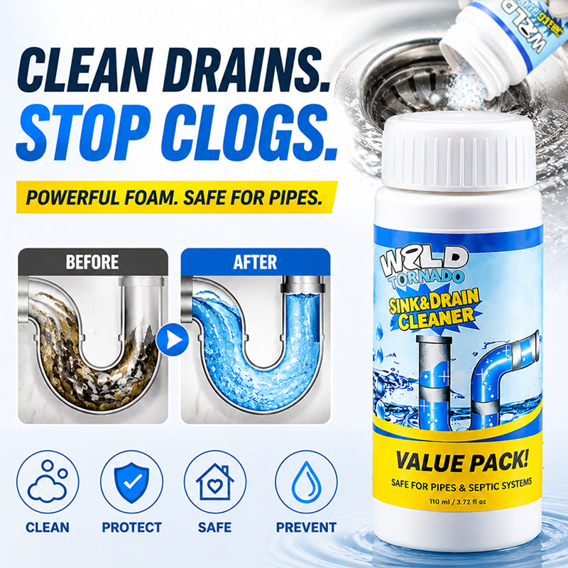 Vodlan™ Powerful Sink Drain Cleaner - All-Purpose Pipe Dredging Powder for Home