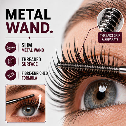 Lumiazos™ MetalThread™ Mascara — Longer-Looking Lashes with Less Clumping