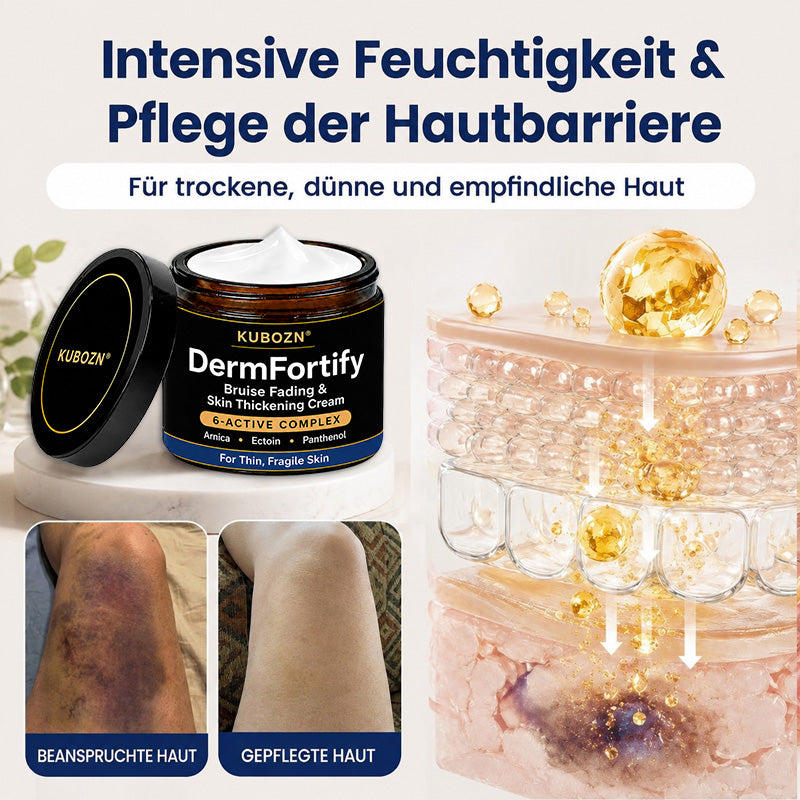 KUBOZN® DermFortify – Advanced Bruise Fading & Skin Thickening Cream for Thin, Fragile Skin