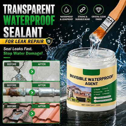 Vodlan™💧🛠️ Transparent Waterproof Sealant for Leak Repair🚿 No More Water Damage