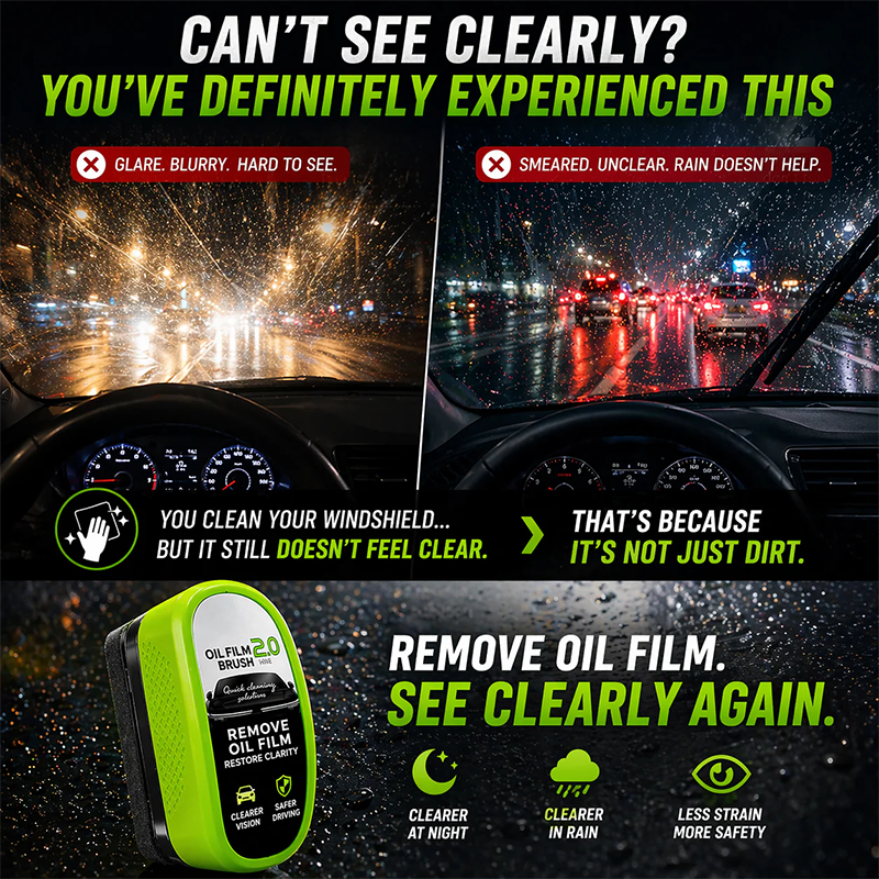 Vodlan™ Multi-Surface Glass Cleaner — Remove Oil Film & Restore Clarity Instantly