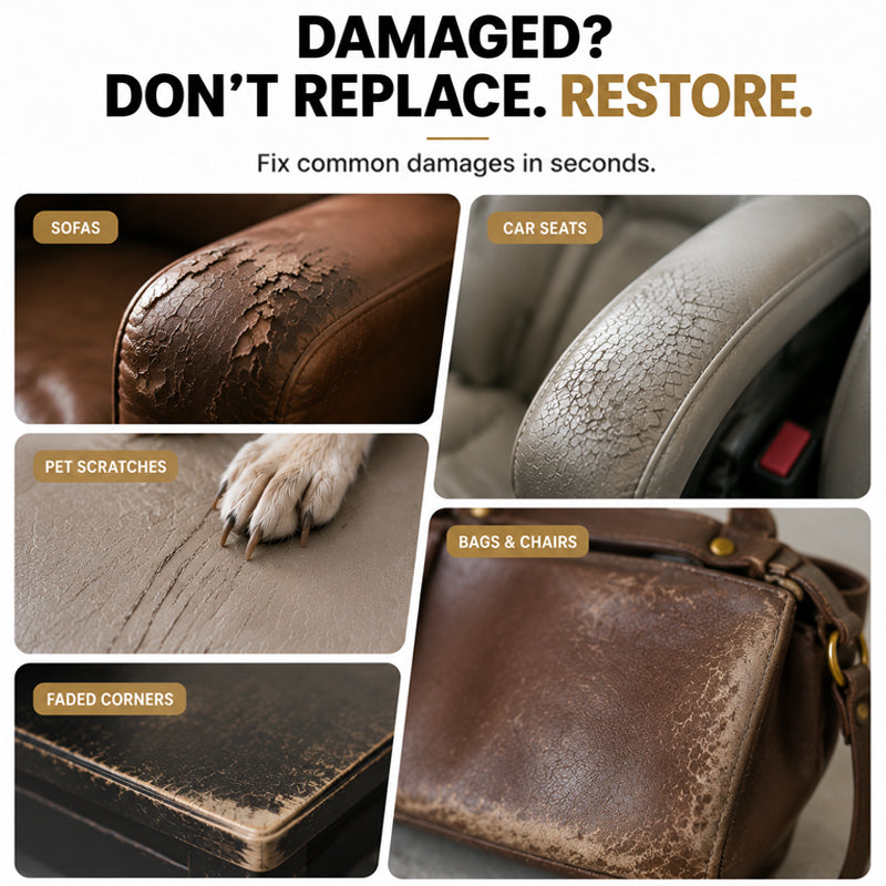Vodlan™ Leather Repair Patch – Cover Scratches, Cracks & Peeling in Minutes