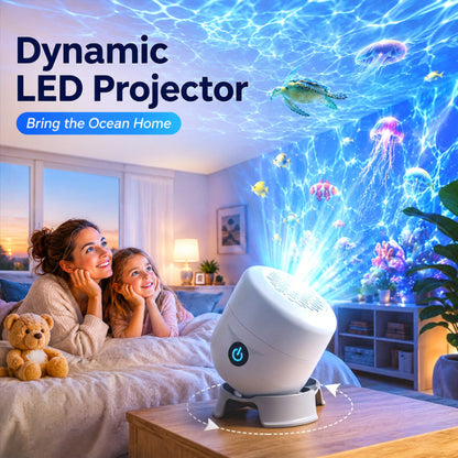 🔥 Hot Sale: Lumiazos™ Dynamic Rotating LED Projector Light