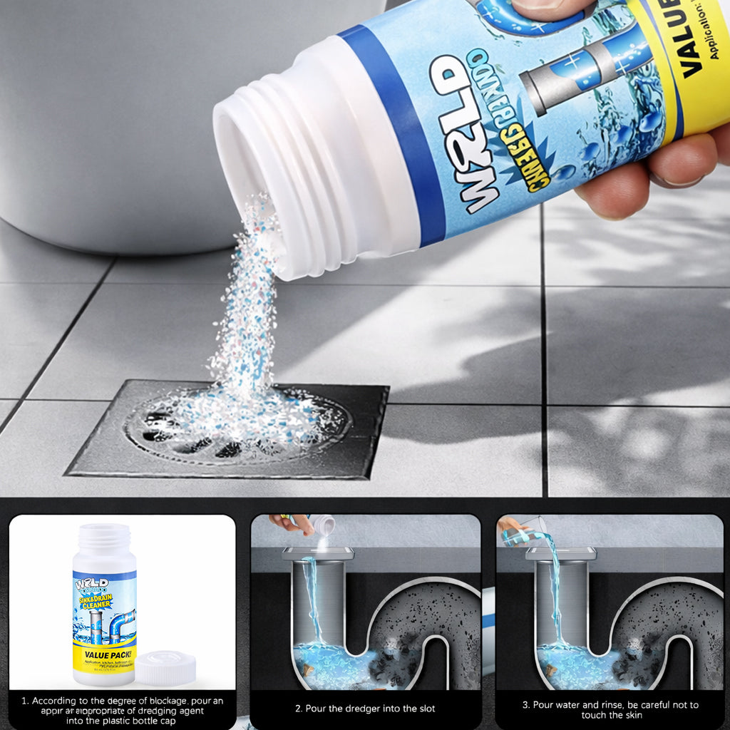 Vodlan™ Powerful Sink Drain Cleaner - All-Purpose Pipe Dredging Powder for Home