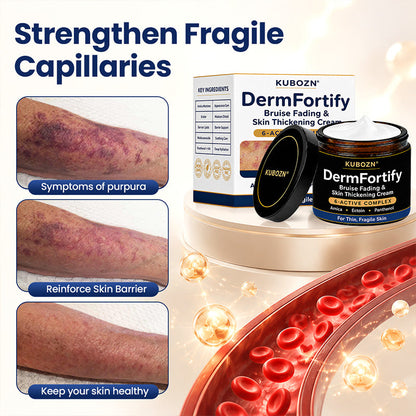 KUBOZN® DermFortify – Advanced Bruise Fading & Skin Thickening Cream for Thin, Fragile Skin