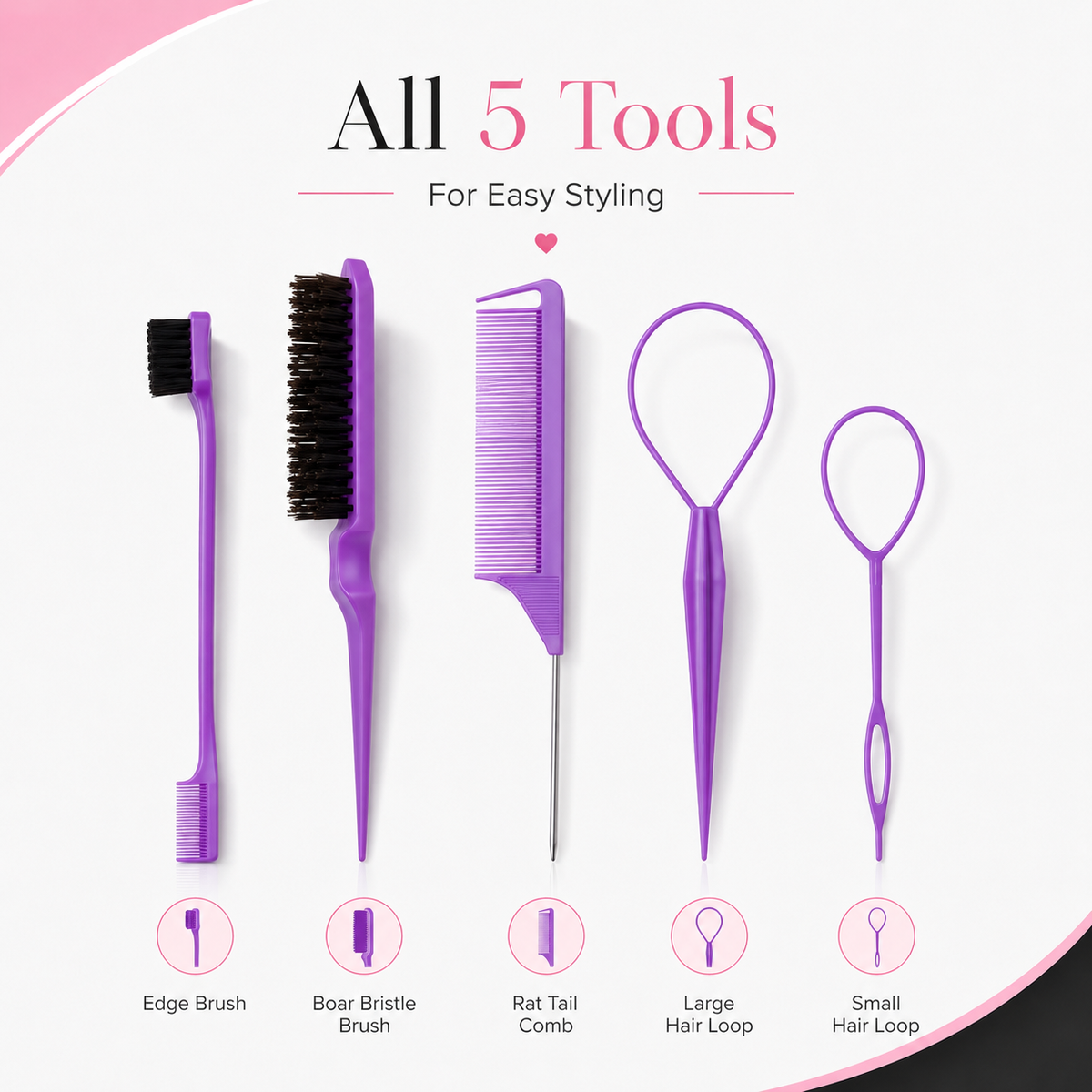 5-Piece Edge Styling Kit