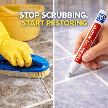 🖌️Vodlan™ Anti-Mould & Waterproof Joint Pen for Ceramic Tiles!