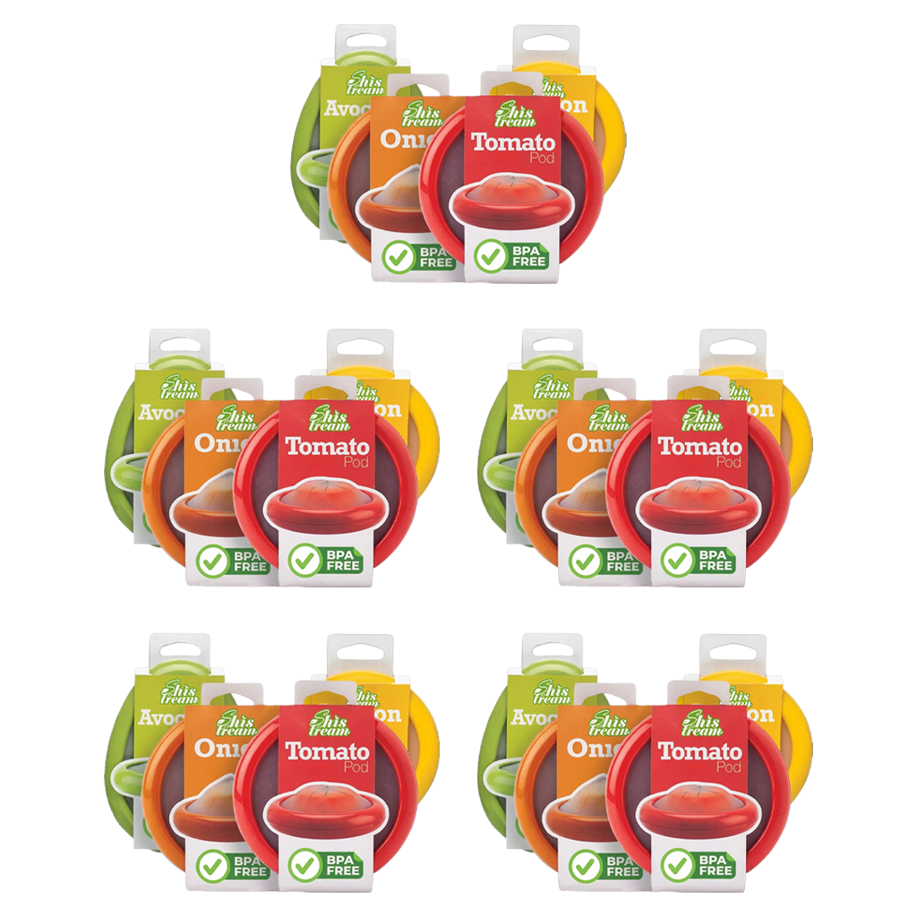 Silicone stretch pods🍅🥑 Keep Your Fruits & Veggies Fresh with These Stretch Pods!