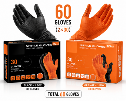 Disposable Nitrile Gloves 30 PCS
