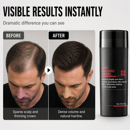Lumiazos™ Instant Hair Building Fibres – Hairline Filler & Fuller-Looking Hair