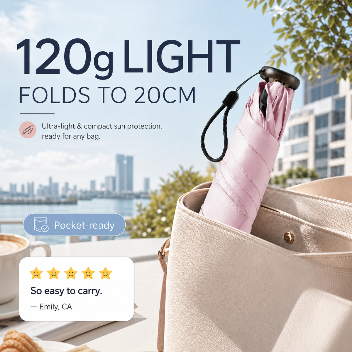 Lumiazos™ 🔥 Buy More, Save More 🎁 Ultra-Lightweight Compact All-Weather Umbrella (offer)