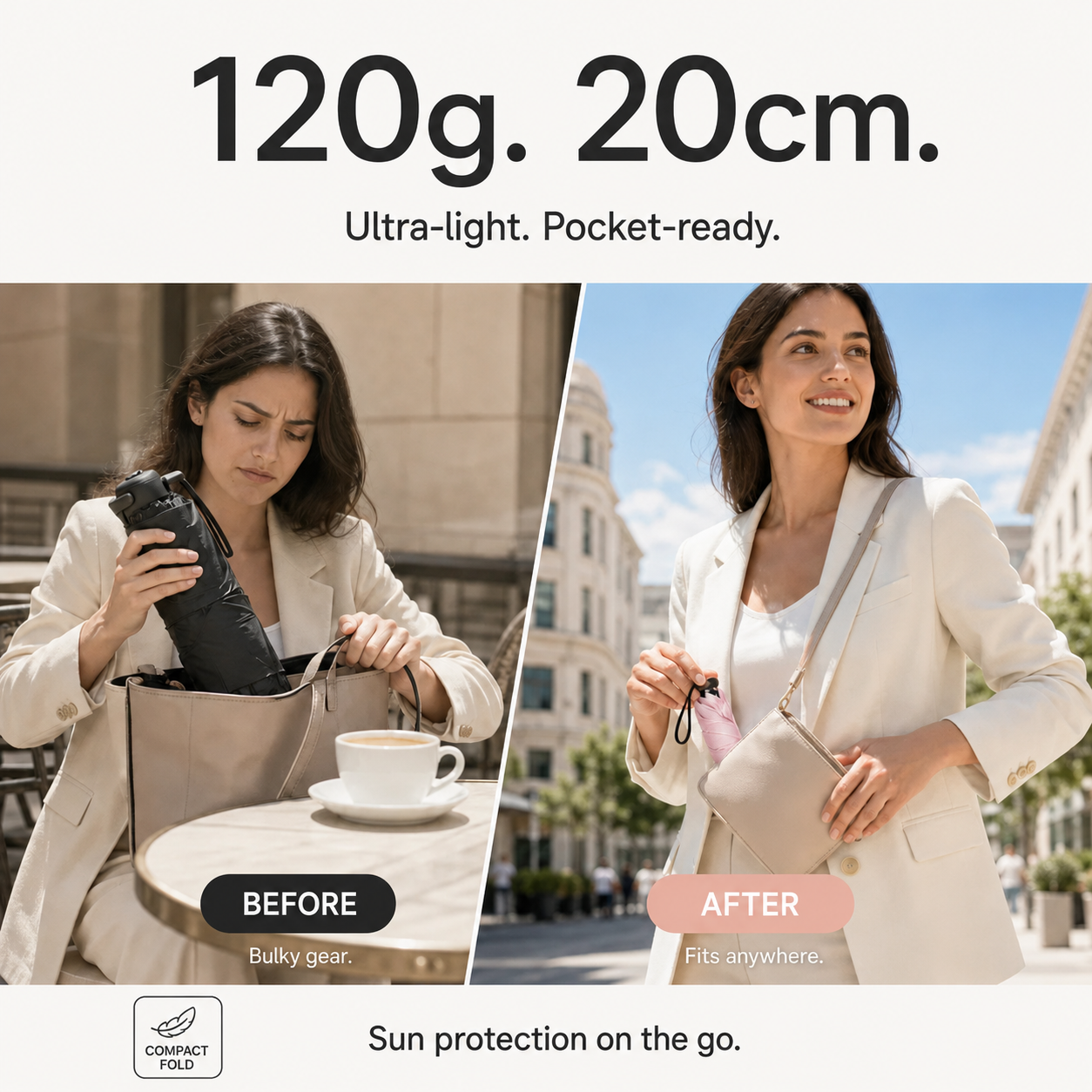 Lumiazos™ 🔥 Buy More, Save More 🎁 Ultra-Lightweight Compact All-Weather Umbrella