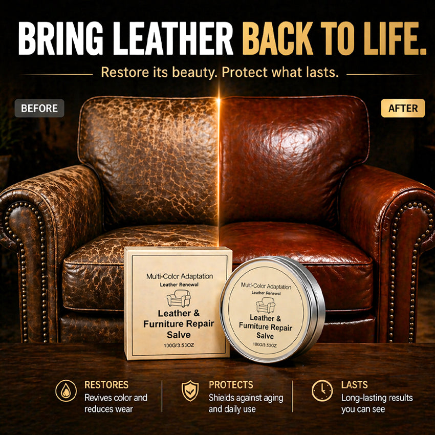 Vodlan™ Leather Repair & Restore Balm – Make Old Leather Look New Again