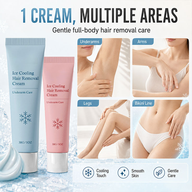 8-Minute Bikini & Underarm Hair Removal Duo — No Black Stubble. No Razor Burn.