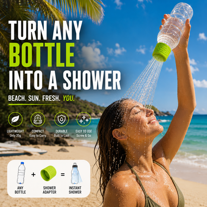 🚿 Vodlan™ Spray Cap - Turn Any Bottle Into a Portable Shower