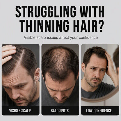 Lumiazos™ Instant Hair Building Fibres – Hairline Filler & Fuller-Looking Hair