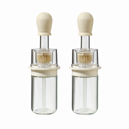 Vodlan™ 2-in-1 Glass Oil Bottle with Integrated Brush — The Precision Squeeze-to-Baste Solution for Fresh-Separated, Mess-Free Cooking (Offer)