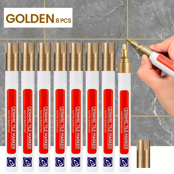🔥🖌️Vodlan™ Anti-Mould & Waterproof Joint Pen for Ceramic Tiles!