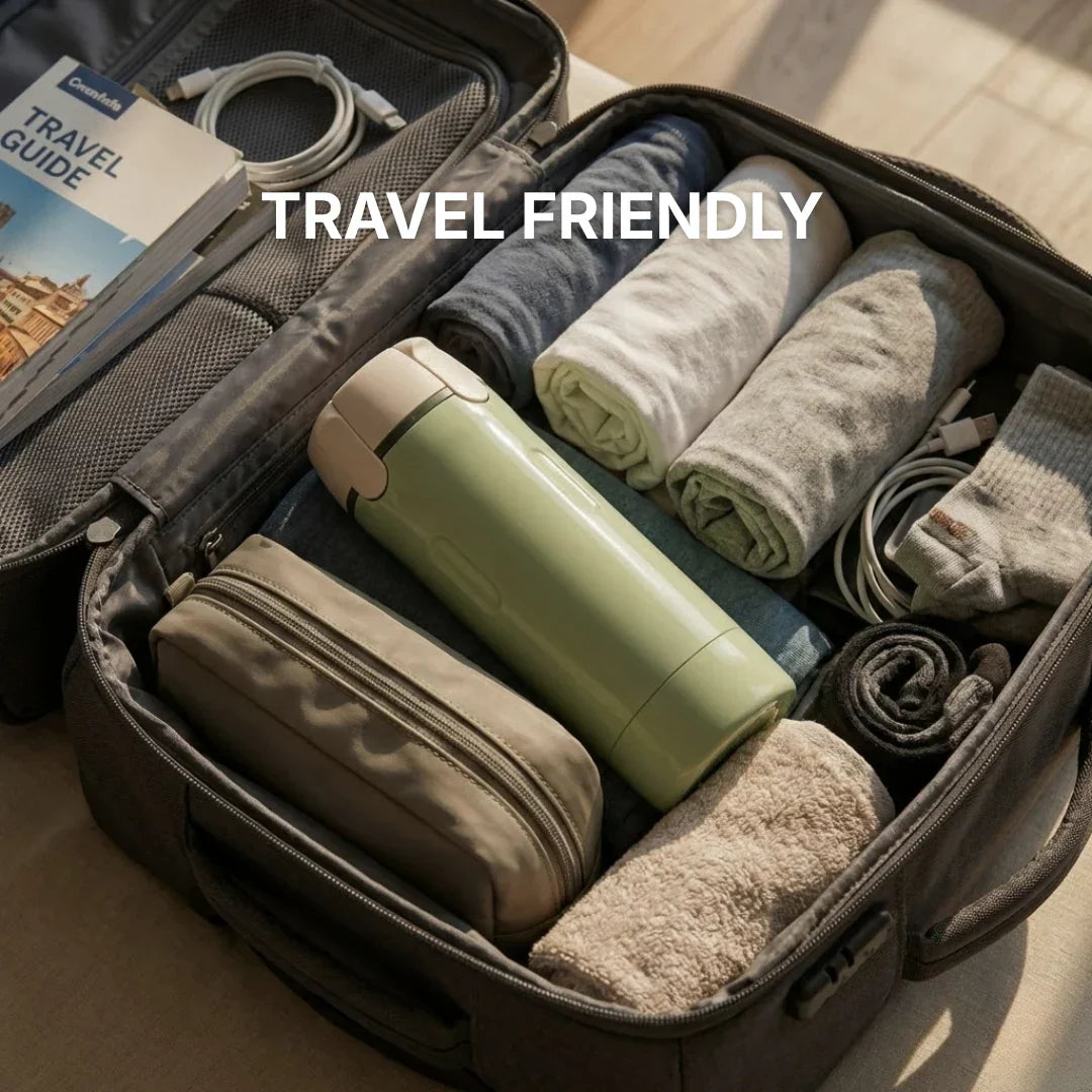 Vodlan™ Travel Dispenser - Carry 4 Essentials in 1 Bottle