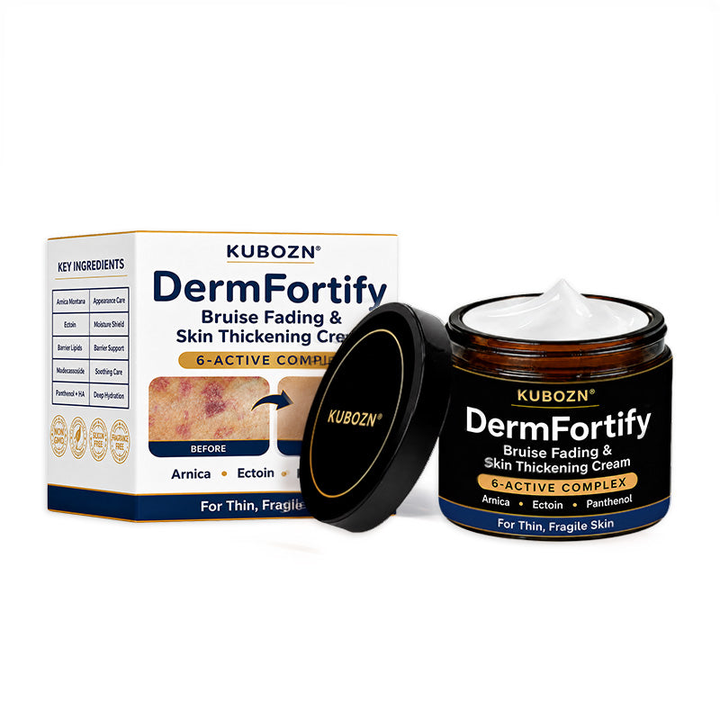 KUBOZN® DermFortify – Advanced Bruise Fading & Skin Thickening Cream for Thin, Fragile Skin