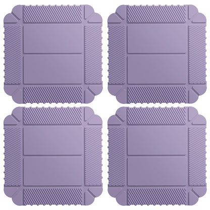 Vodlan™ Foldable Silicone Kitchen Mat – Trivet, Spoon Rest & Snack Tray in One