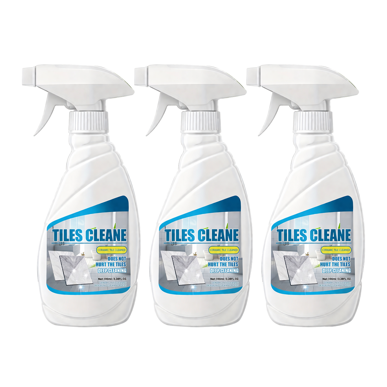 💦Vodlan™ Tile & Grout Cleaner Spray – Remove Deep Stains & Restore Clean Surfaces