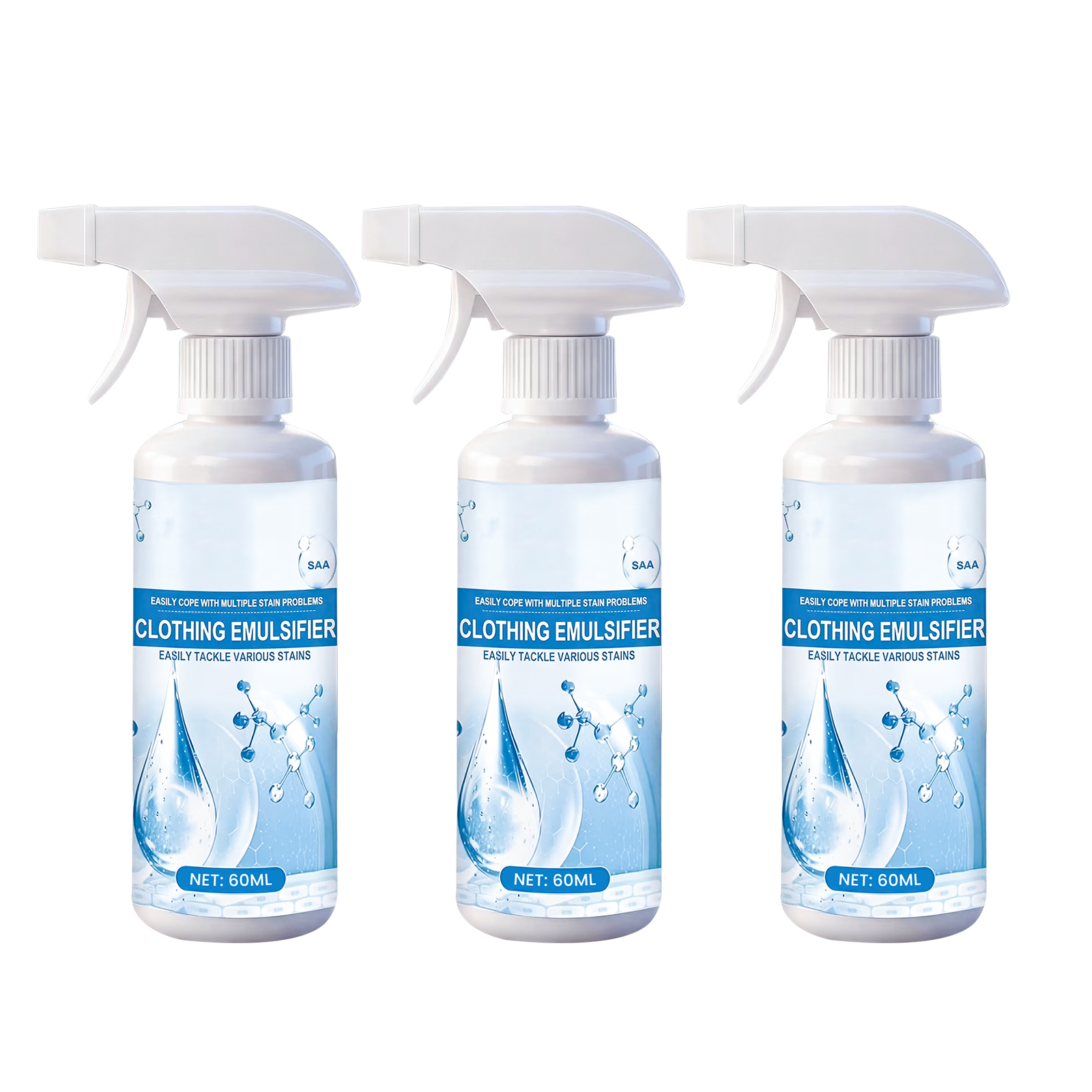 3 Bottles — Fix Stains Anytime