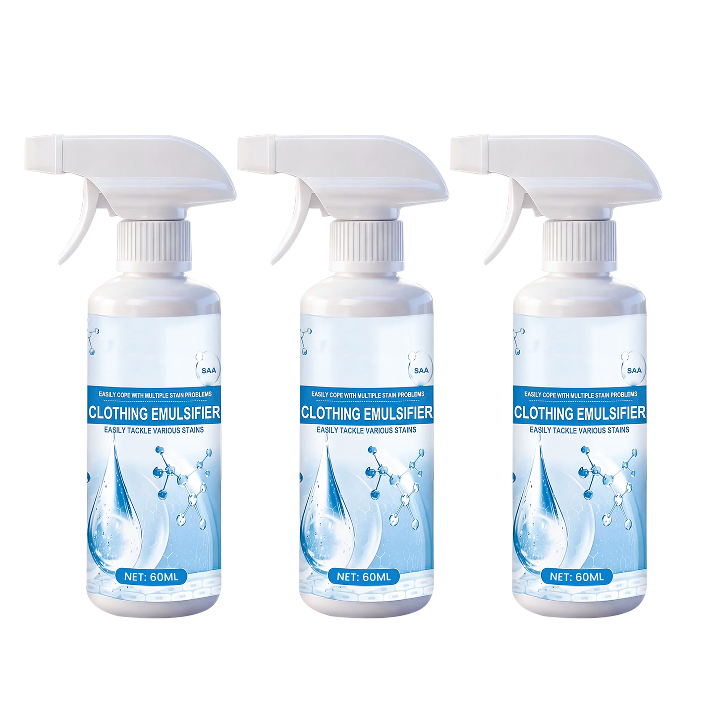 Vodlan™ Stain Remover Spray—Instant Multi-Surface Stain Fix for Clothes, Carpets & Furniture