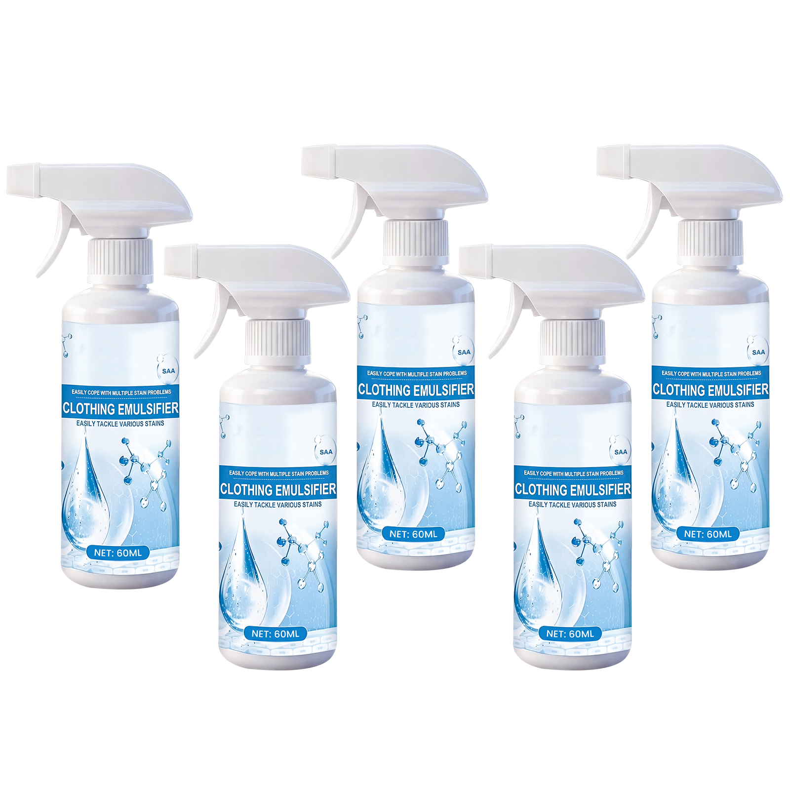 5 Bottles — Clean Your Whole Home