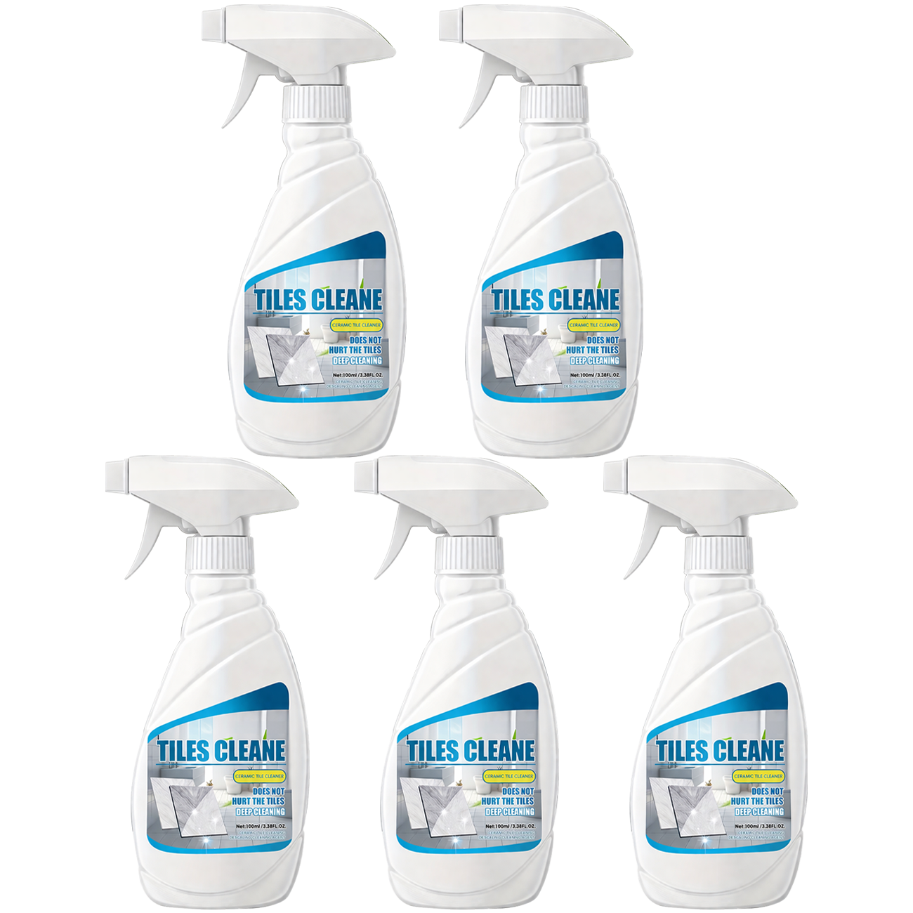 5 Bottles -  For full home use